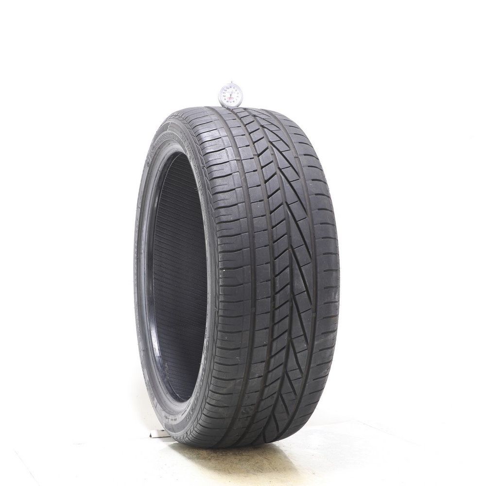Set of (2) Used 245/40R20 Goodyear Excellence Run Flat 99Y - 7.5-9/32 - Image 1