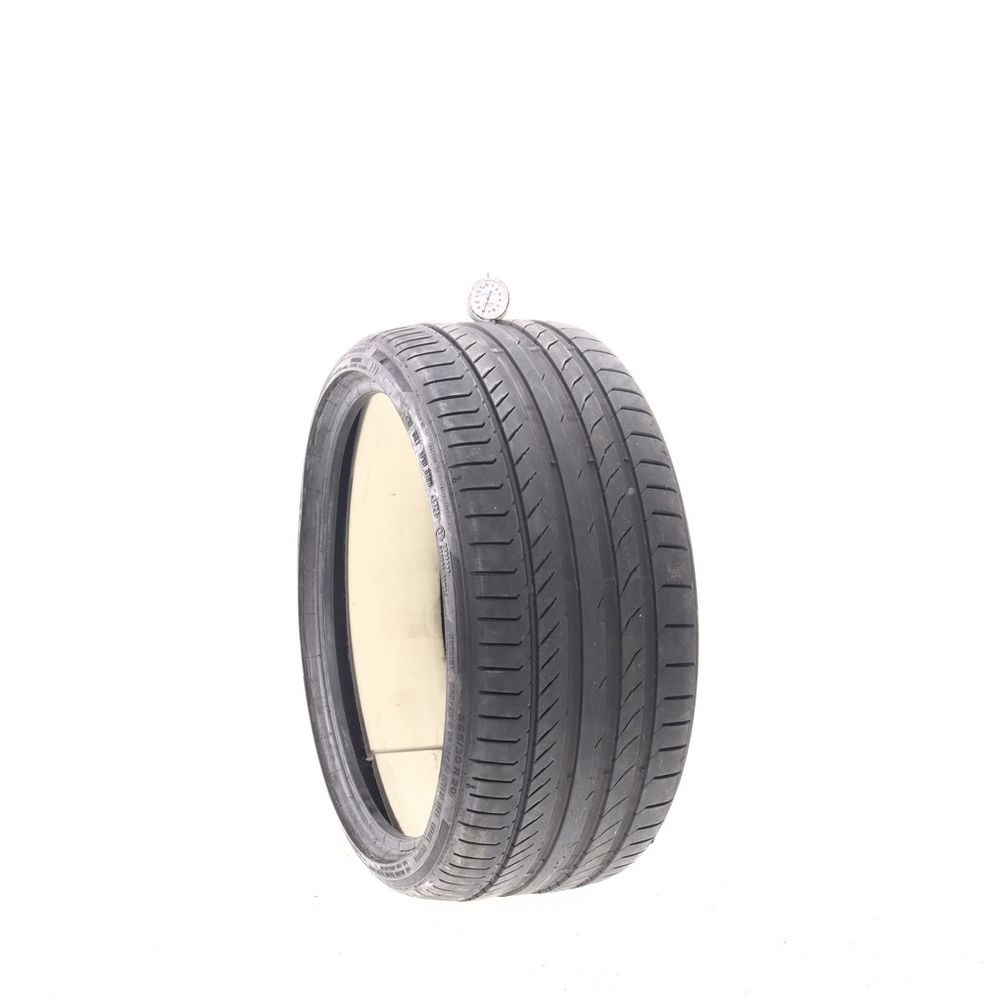 Set of (2) Used 265/30R20 Continental ContiSportContact 5P R01 ContiSilent 94Y - 7-8/32 - Image 4