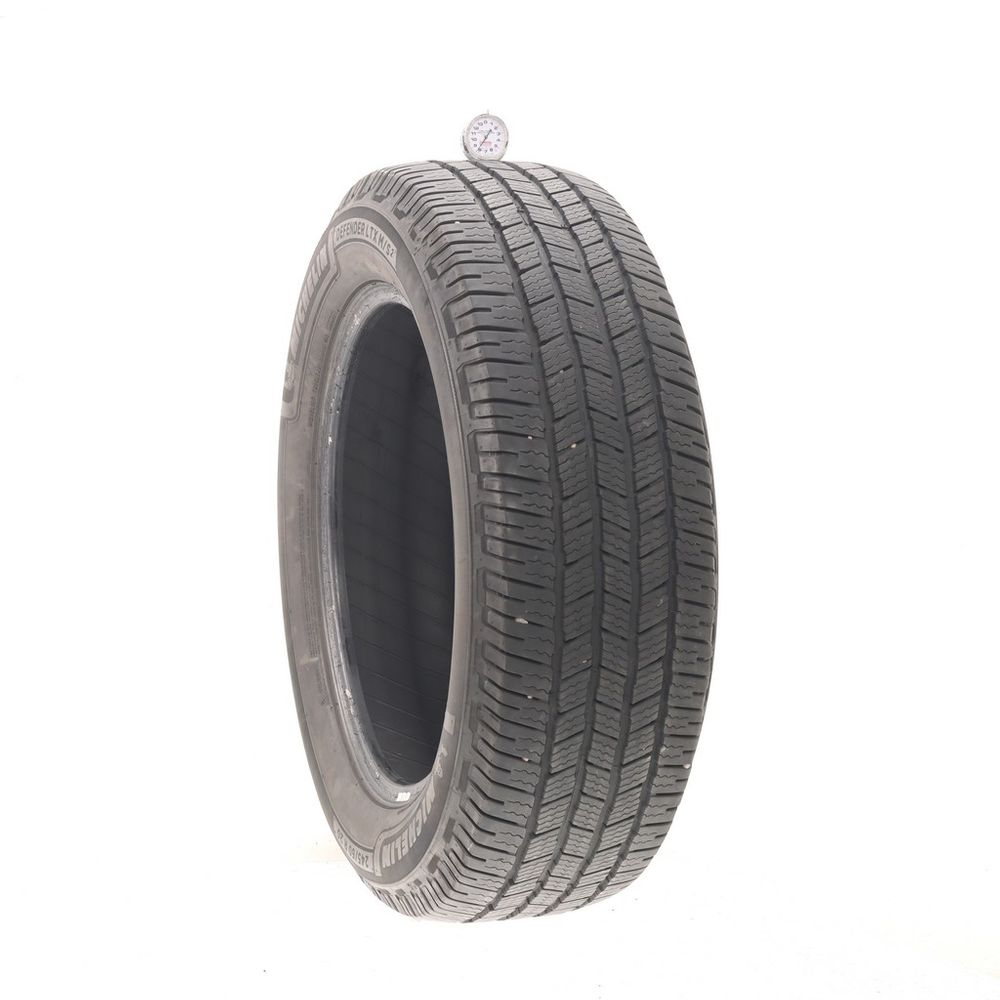 Set of (2) Used 245/60R20 Michelin Defender LTX M/S 2 111H - 8/32 - Image 1