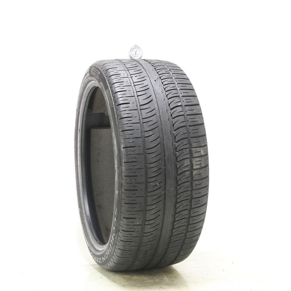Set of (2) Used 285/35ZR22 Pirelli Scorpion Zero Asimmetrico PNCS TO 106W - 7.5-9/32 - Image 1