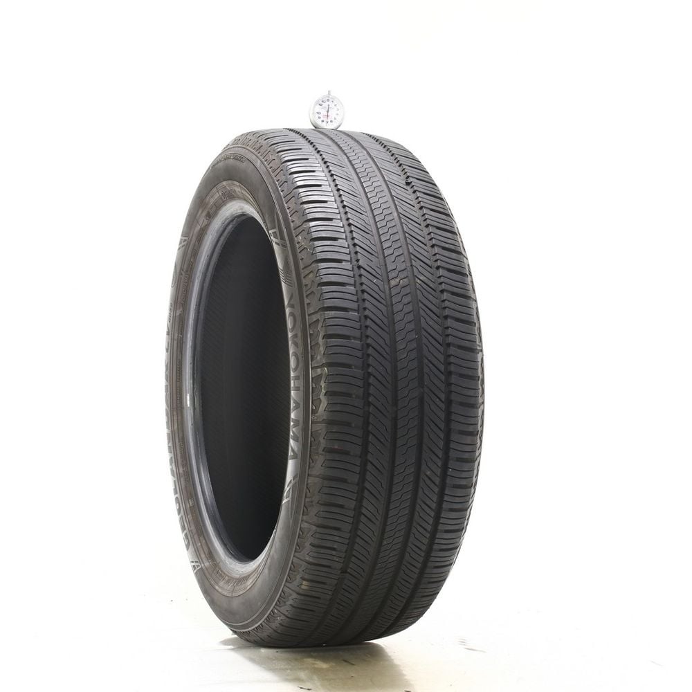 Set of (2) Used 235/55R19 Yokohama Geolandar CV G058 105V - 5.5-7/32 - Image 4