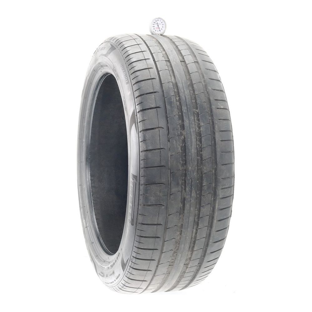 Set of (2) Used 255/45R20 Pirelli P Zero PZ4 AR 101Y - 6/32 - Image 1