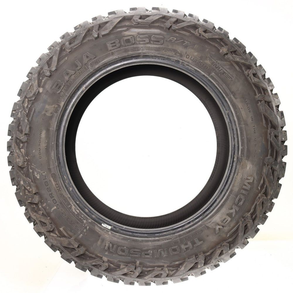 Set of (2) Used LT 35X12.5R20 Mickey Thompson Baja Boss A/T 125Q F - 5.5-6/32 - Image 3