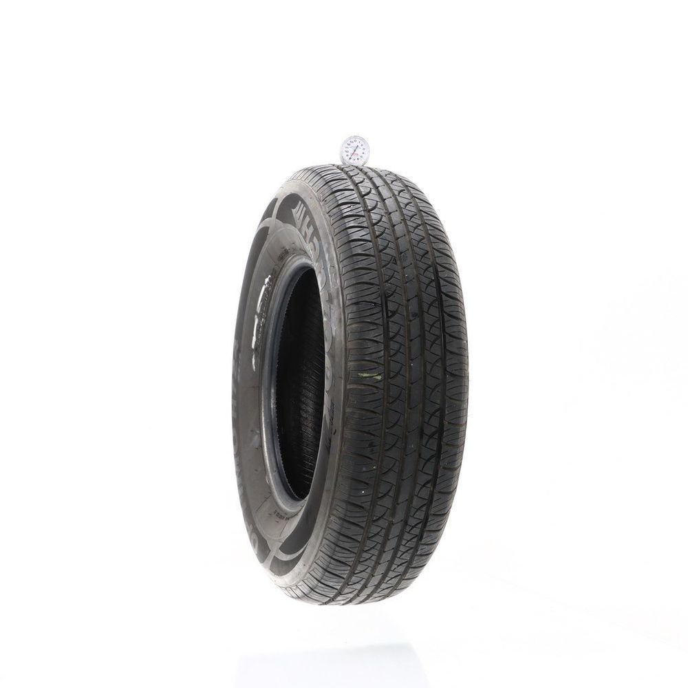 Set of (2) Used 225/75R15 Hankook Optimo H724 102S - 8-9/32 - Image 1