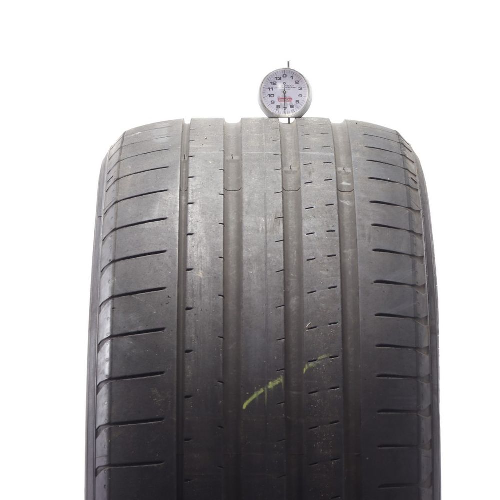 Set of (2) Used 285/40ZR22 Yokohama Advan Sport V107 MO1 110Y - 7-7.5/32 - Image 2