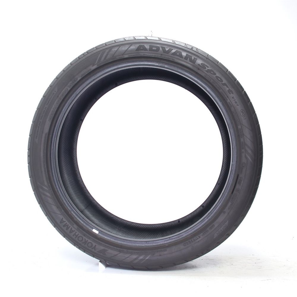 Set of (2) Used 285/40ZR22 Yokohama Advan Sport V107 MO1 110Y - 7-7.5/32 - Image 3