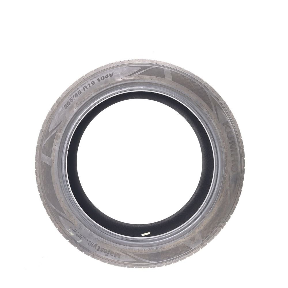 Set of (4) Used 255/45R19 Kumho Majesty 9 Solus TA91 EV TO K-Silent 104V - 7-8/32 - Image 6