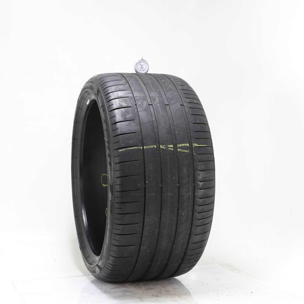 Set of (2) Used 315/30ZR21 Pirelli P Zero PZ4 NA1 105Y - 5.5-6.5/32 - Image 1