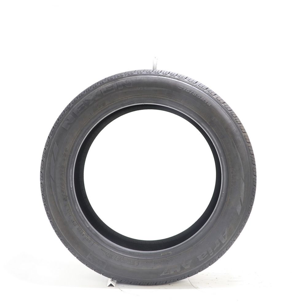 Set of (2) Used 215/55R18 Nexen Aria AH7 95T - 7.5-8/32 - Image 3