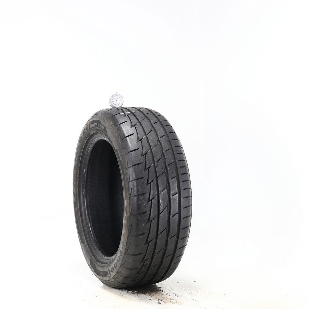 Set of (2) Used 205/55R16 Firestone Firehawk Indy 500 91W - 7.5-8/32 - Image 1