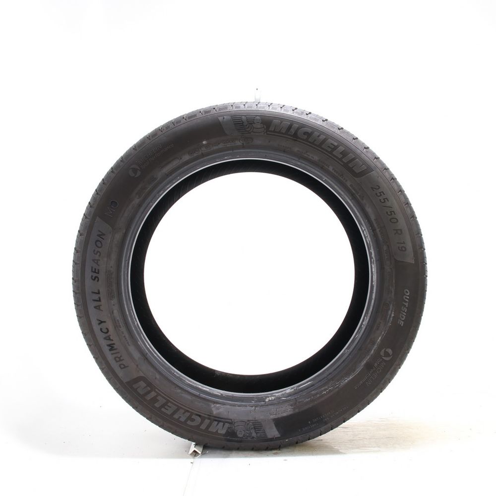 Set of (2) Used 255/50R19 Michelin Primacy All Season MO 107H - 6.5/32 - Image 3