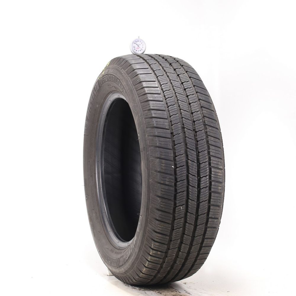 Set of (4) Used 235/60R18 Michelin Defender LTX M/S 107H - 5-6.5/32 - Image 1