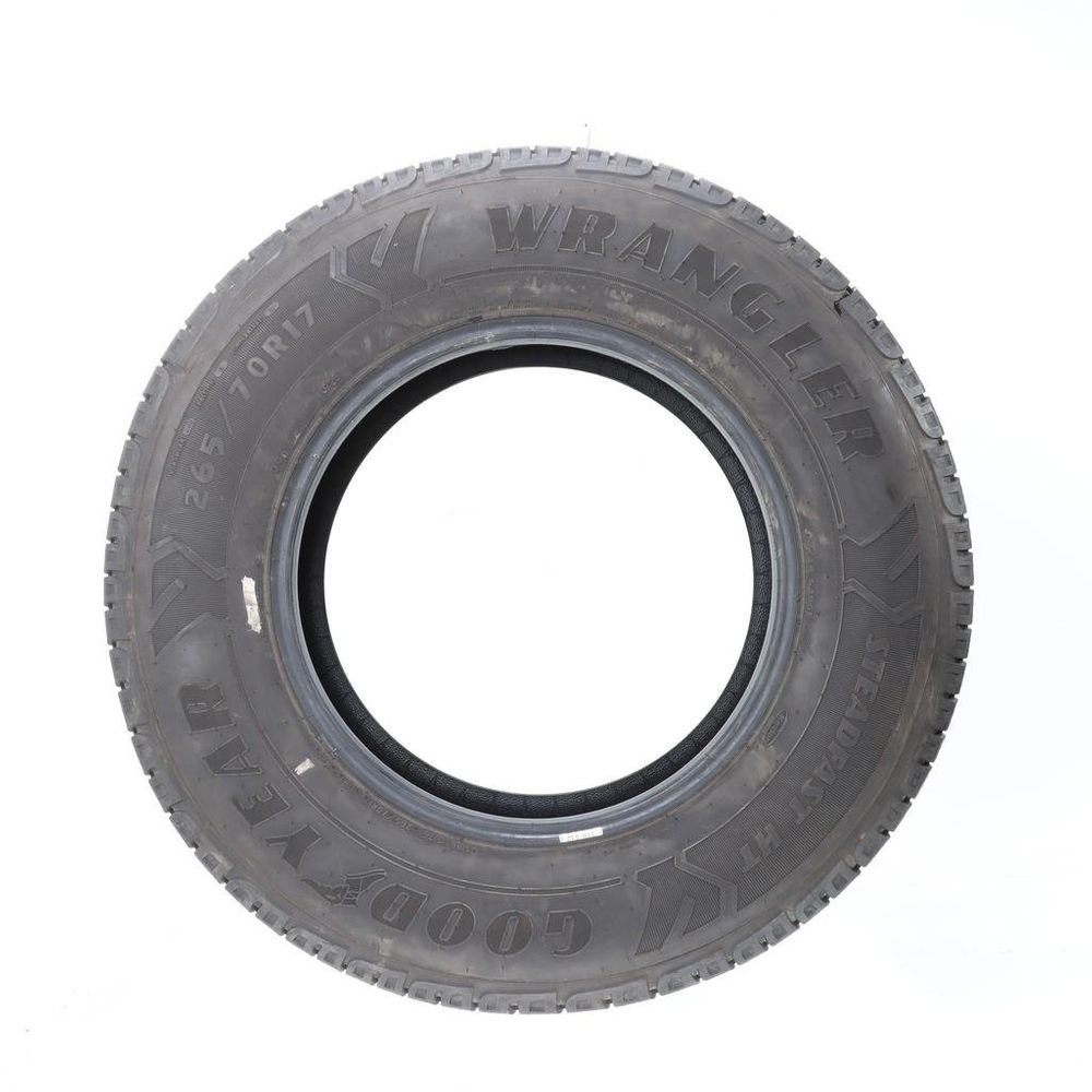 Set of (2) Used 265/70R17 Goodyear Wrangler Steadfast HT Kevlar 115T - 8-8.5/32 - Image 3