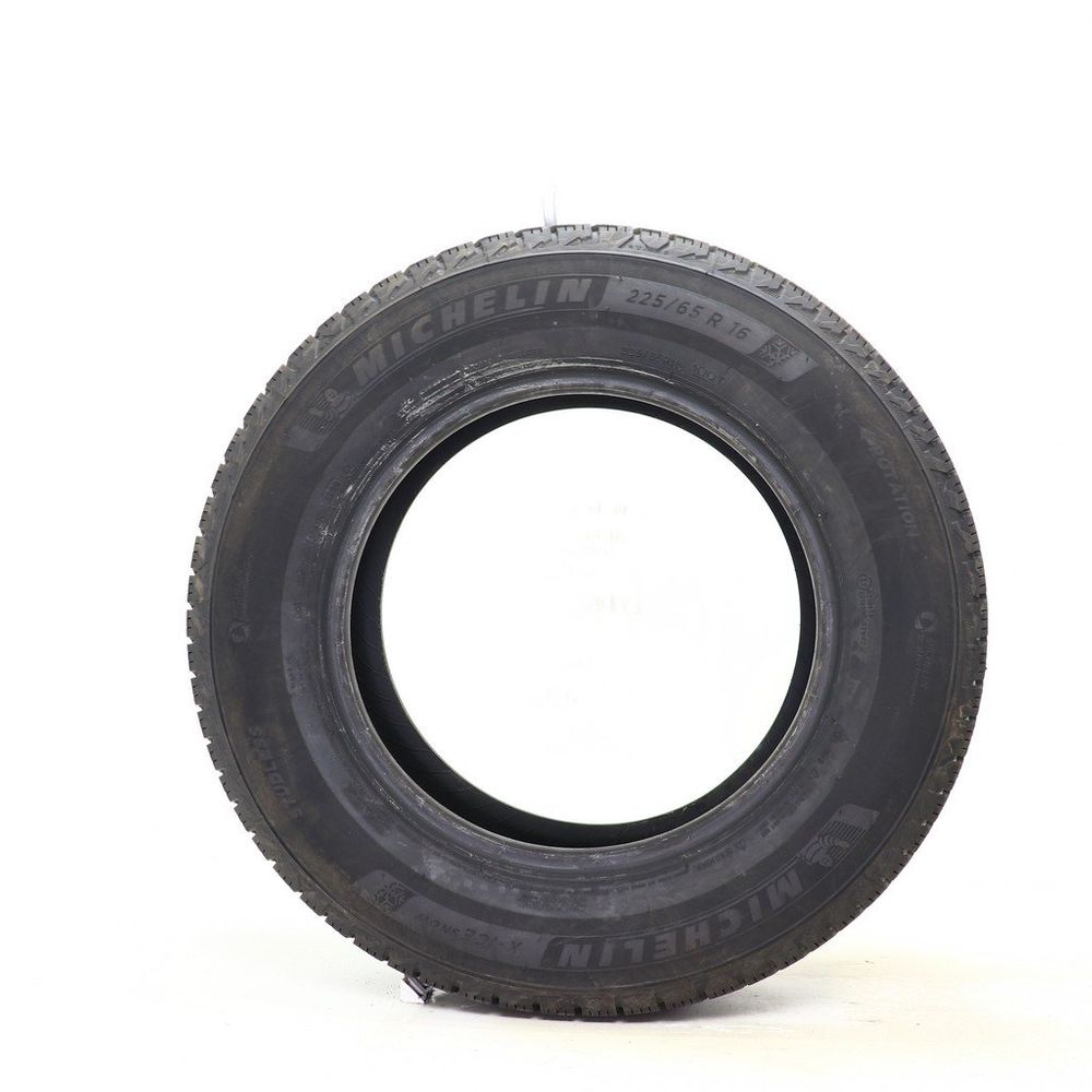 Set of (2) Used 225/65R16 Michelin X-Ice Snow 100T - 8.5/32 - Image 3