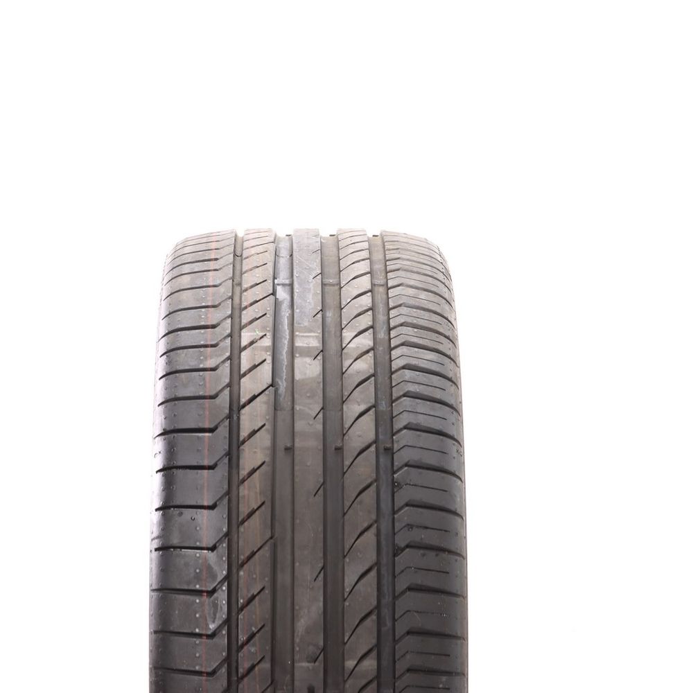 Set of (2) New 255/45R22 Continental ContiSportContact 5 ContiSilent 107Y - Image 2