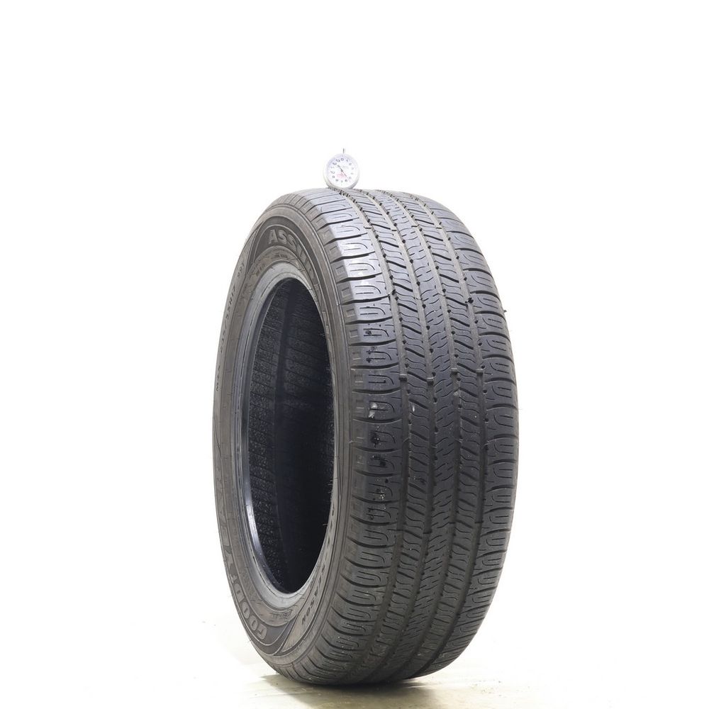 Set of (4) Used 235/55R17 Goodyear Assurance All-Season 99T - 5.5-7/32 - Image 1