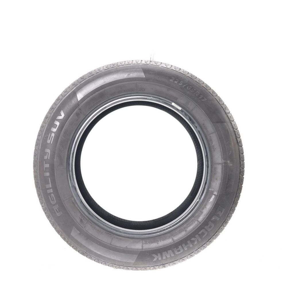 Set of (2) Used 225/65R17 Blackhawk Agility SUV 102H - 9/32 - Image 3