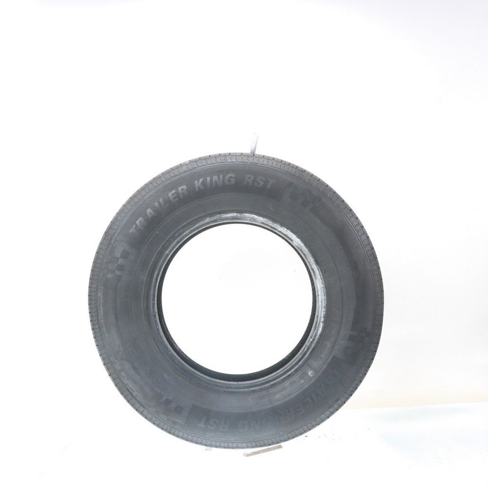 Set of (2) Used ST 205/75R14 Trailer King RST 105/101M D - 7-8/32 - Image 3