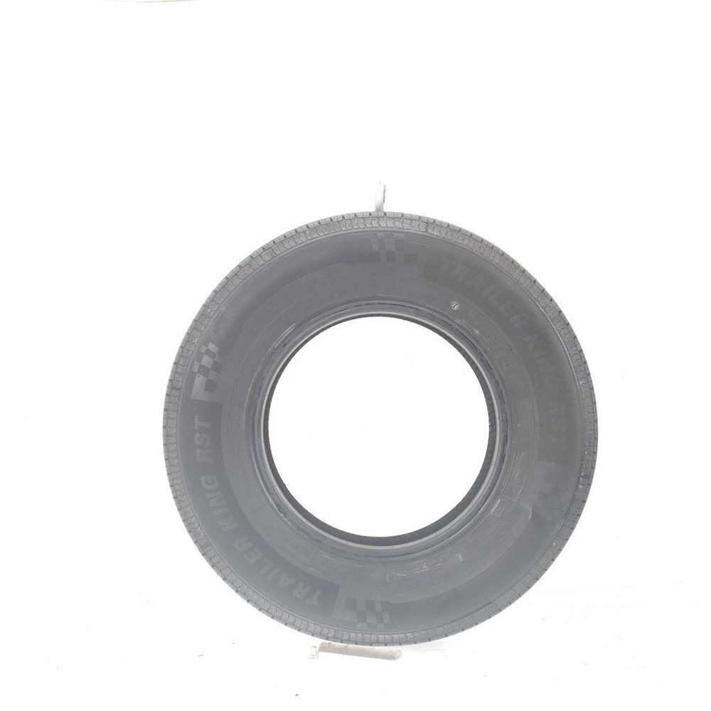 Set of (2) Used ST 205/75R14 Trailer King RST 105/101M D - 7-8/32 - Image 6
