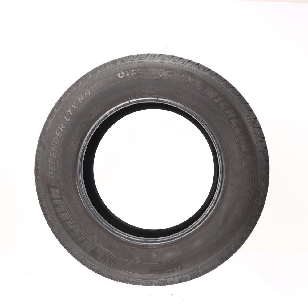 Set of (2) Used 255/65R17 Michelin Defender LTX M/S 110T - 8/32 - Image 3