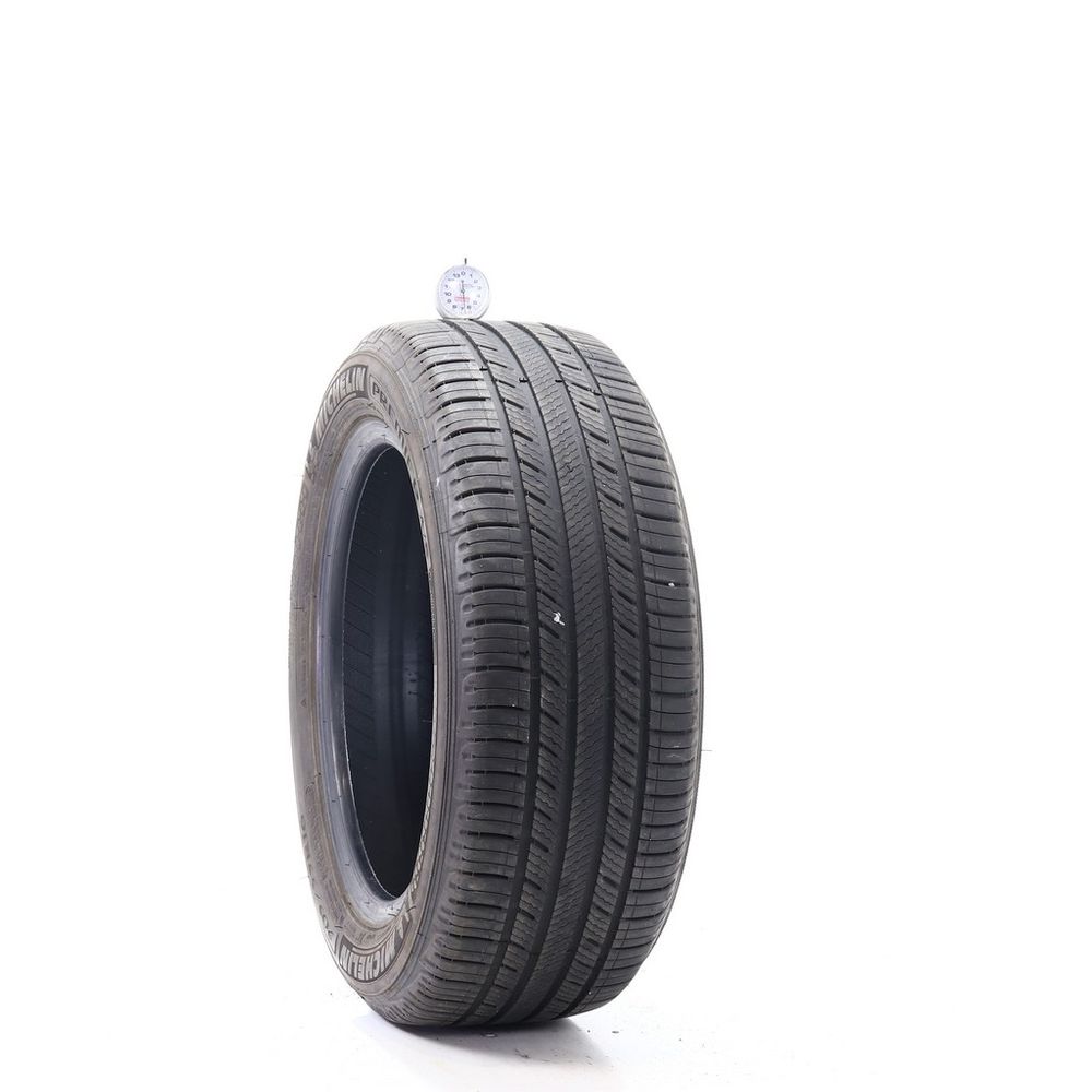 Set of (2) Used 205/55R16 Michelin Premier A/S 91V - 6.5/32 - Image 1