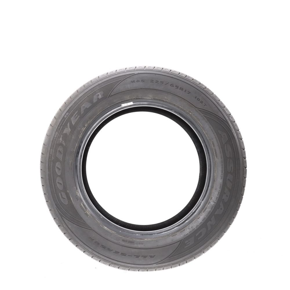 Set of (4) Driven Once 225/65R17 Goodyear Assurance All-Season 102T - 9/32 - Image 3
