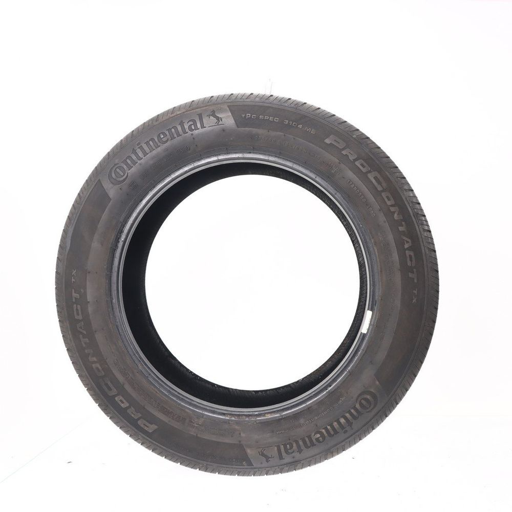 Set of (4) Used 235/60R18 Continental ProContact TX 103H - 6/32 - Image 3