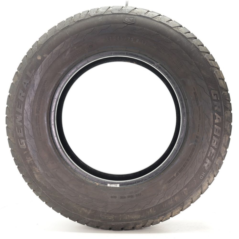 Set of (2) Used LT 245/75R17 General Grabber HD 121/118S E - 6.5-8/32 - Image 3