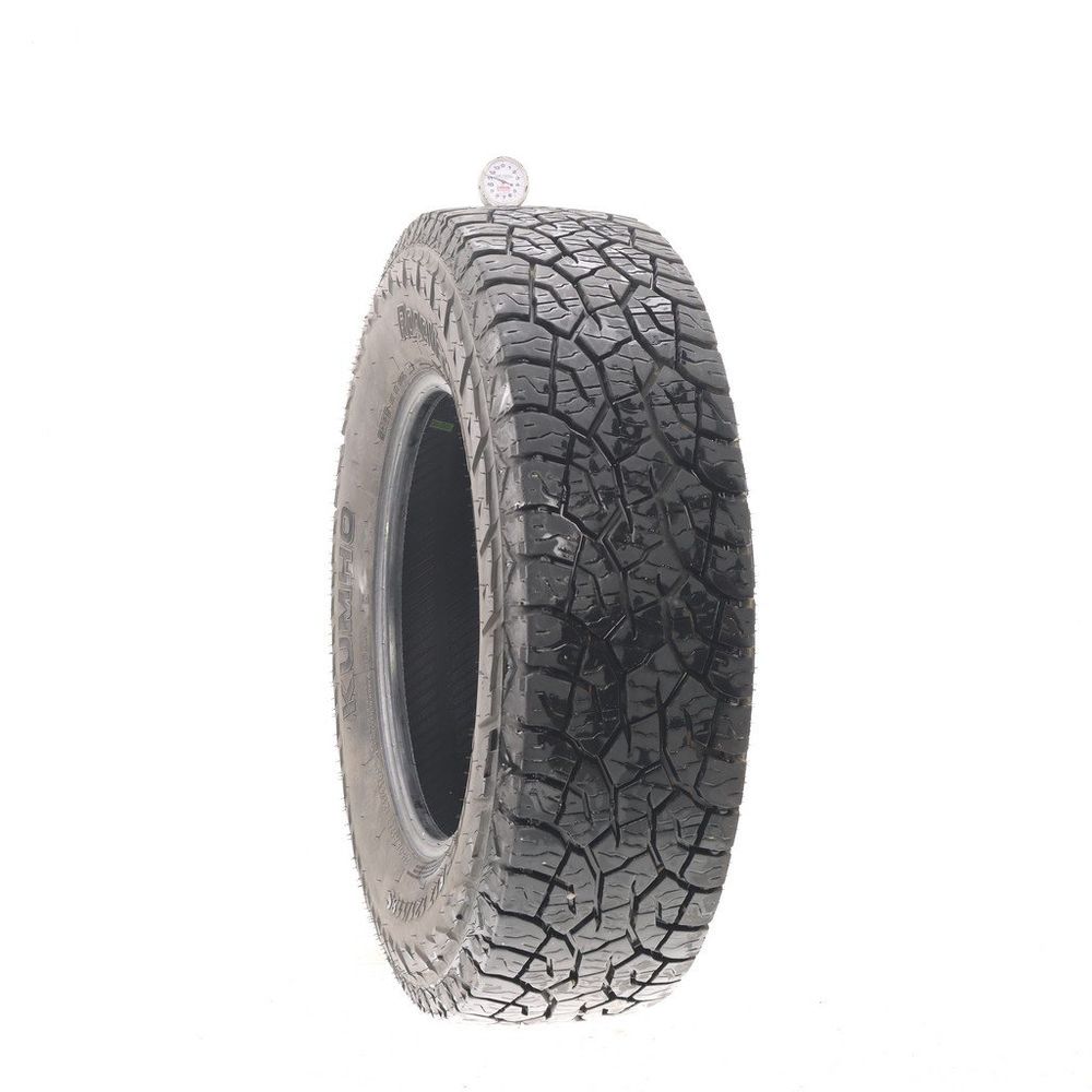 Set of (2) Used LT 245/75R17 Kumho Road Venture AT52 121/118S E - 11-11.5/32 - Image 1