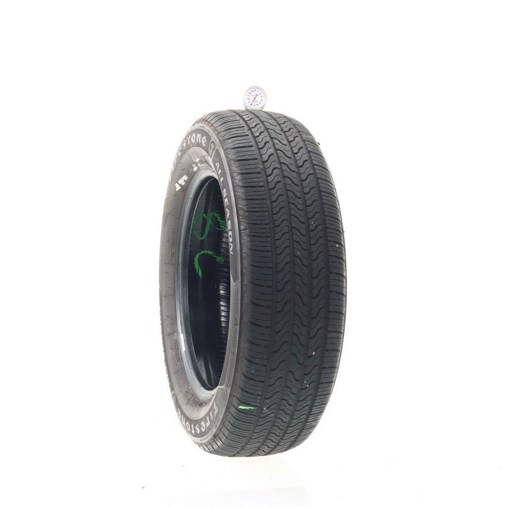 Set of (4) Used 215/65R17 Firestone All Season 99T - 8-9/32 - Image 1