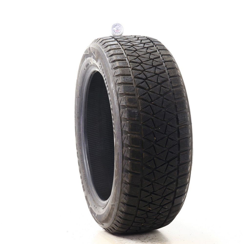 Set of (2) Used 255/55R20 Bridgestone Blizzak DM-V2 107T - 11-12/32 - Image 1