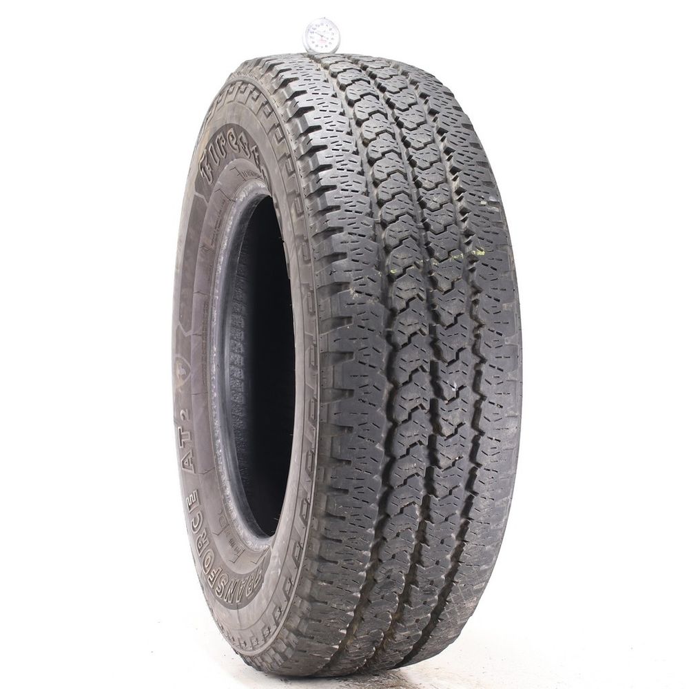 Set of (2) Used LT 275/70R18 Firestone Transforce AT2 125/122R E - 10.5-11/32 - Image 4