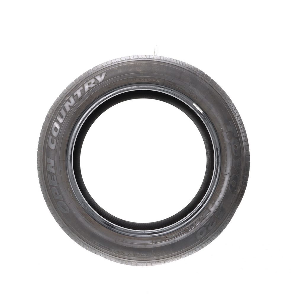 Set of (2) Used 245/55R19 Toyo Open Country A20 103S - 6-7/32 - Image 3