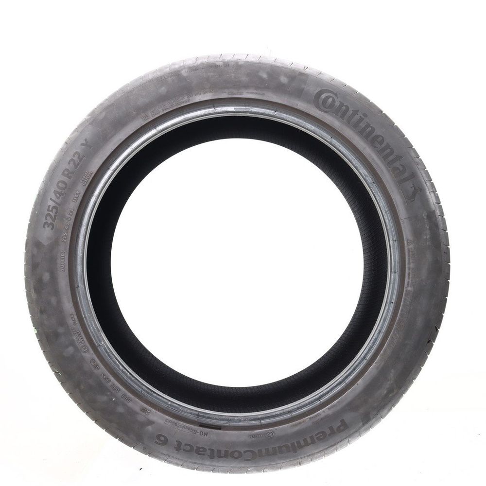 Set of (2) Used 325/40R22 Continental PremiumContact 6 MO-S ContiSilent 114Y - 6-7/32 - Image 3