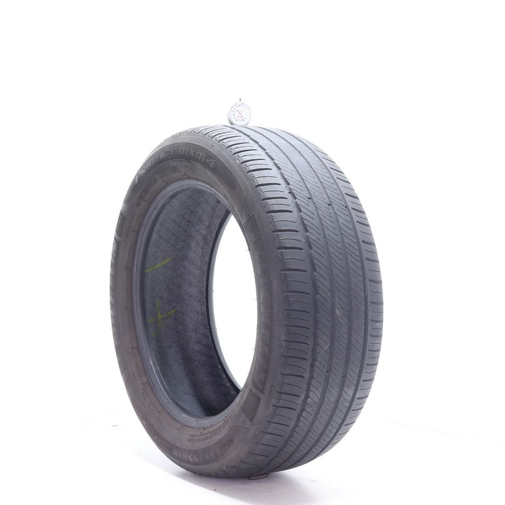 Set of (2) Used 235/55R18 Michelin Primacy MXM4 VOL 100H - 5-5.5/32 - Image 1