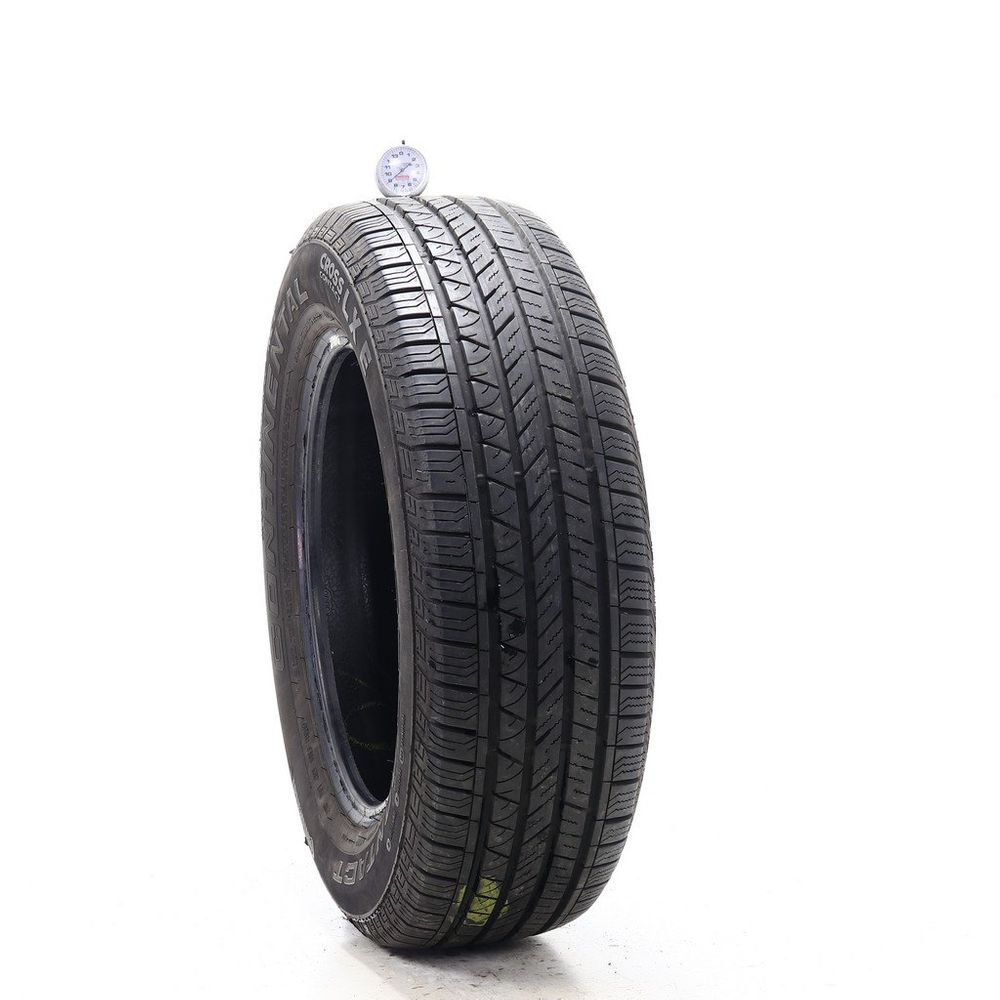 Set of (2) Used 225/65R17 Continental CrossContact LX E 102T - 9-9.5/32 - Image 1