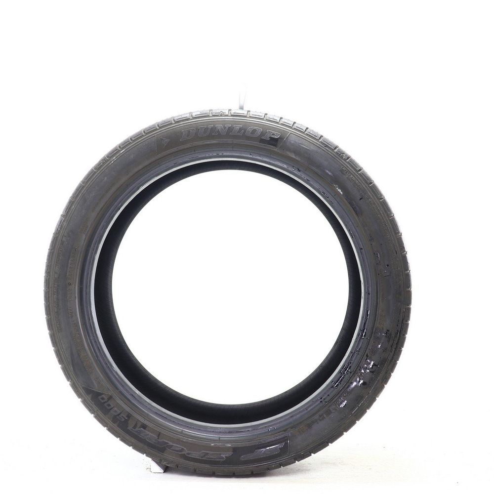 Set of (2) Used 215/45R18 Dunlop SP Sport 5000 89W - 5-6/32 - Image 3