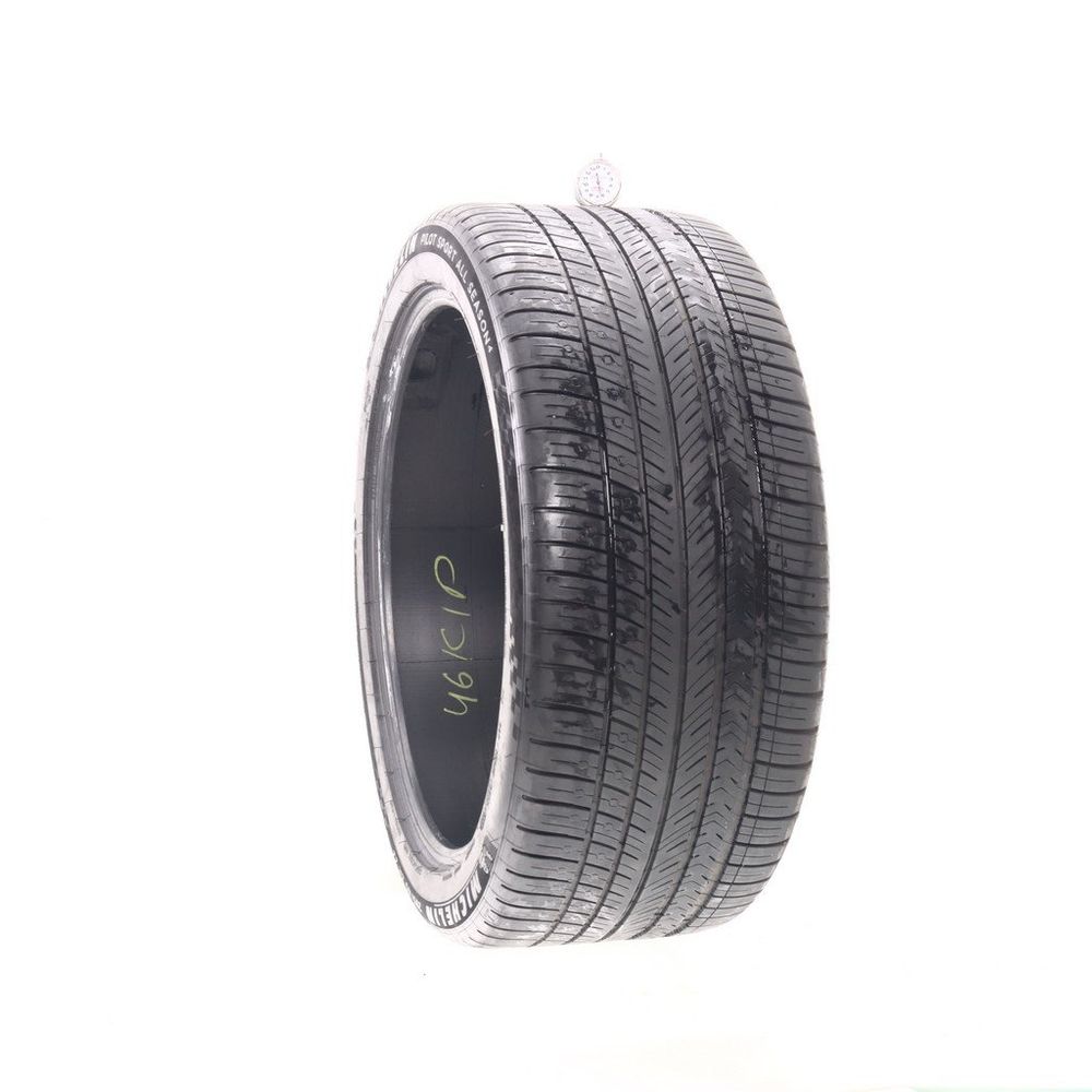 Set of (2) Used 285/40ZR22 Michelin Pilot Sport All Season 4 110Y - 6.5/32 - Image 1