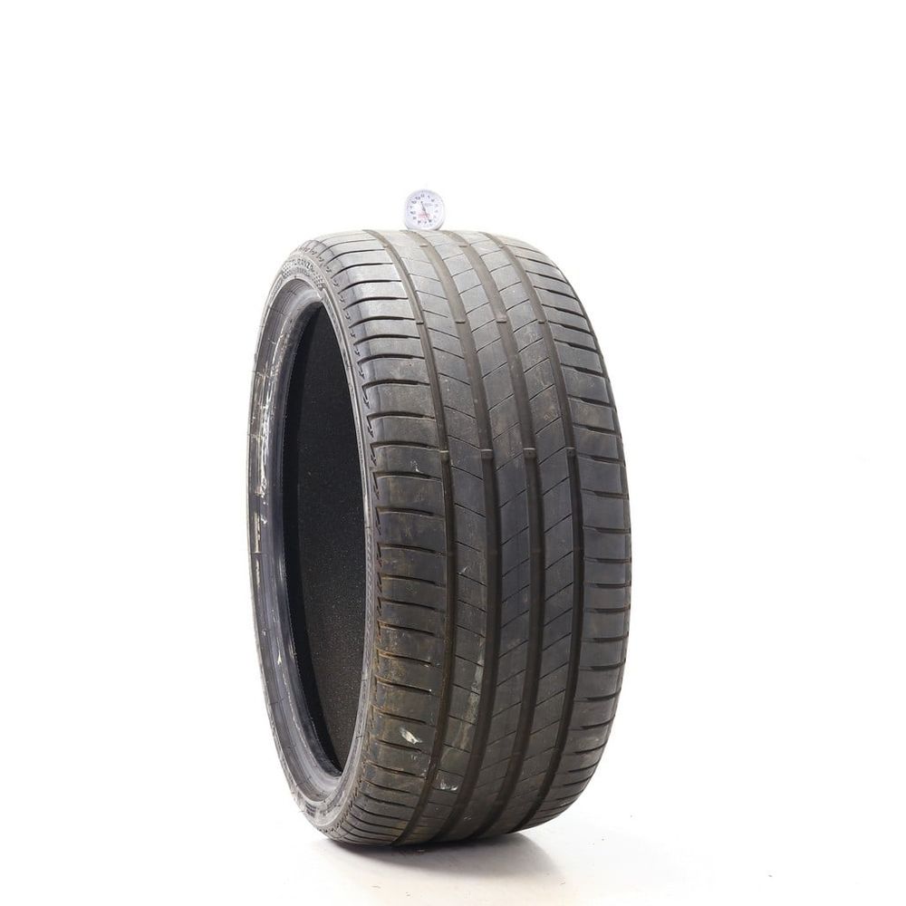 Set of (4) Used 255/35R21 Bridgestone Turanza T005 AO B-Silent 98Y - 6/32 - Image 1