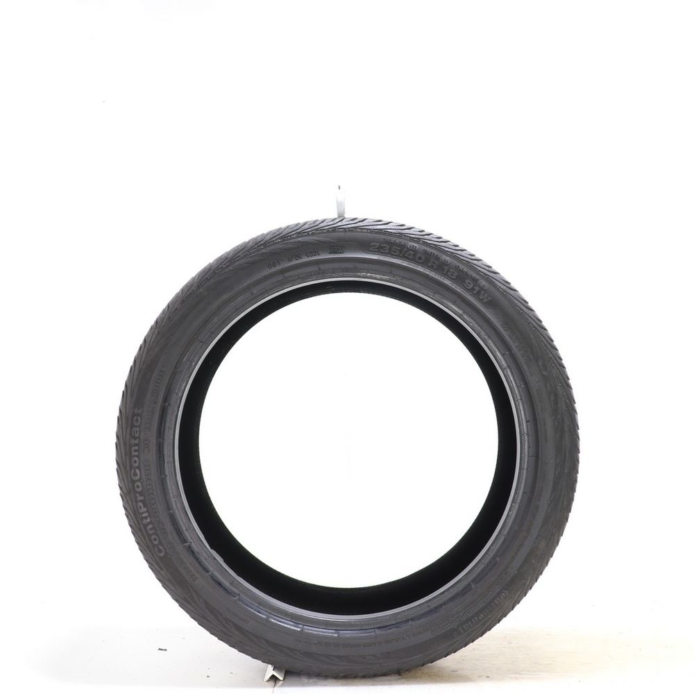 Used 235/40R18 Continental ContiProContact 91W - 5.5/32 - Image 3