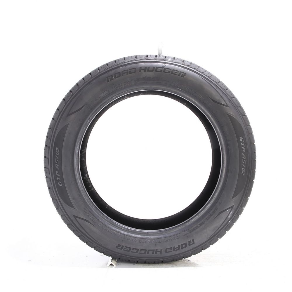 Set of (4) Used 215/55R17 Road Hugger GTP AS/02 94V - 9-10/32 - Image 6