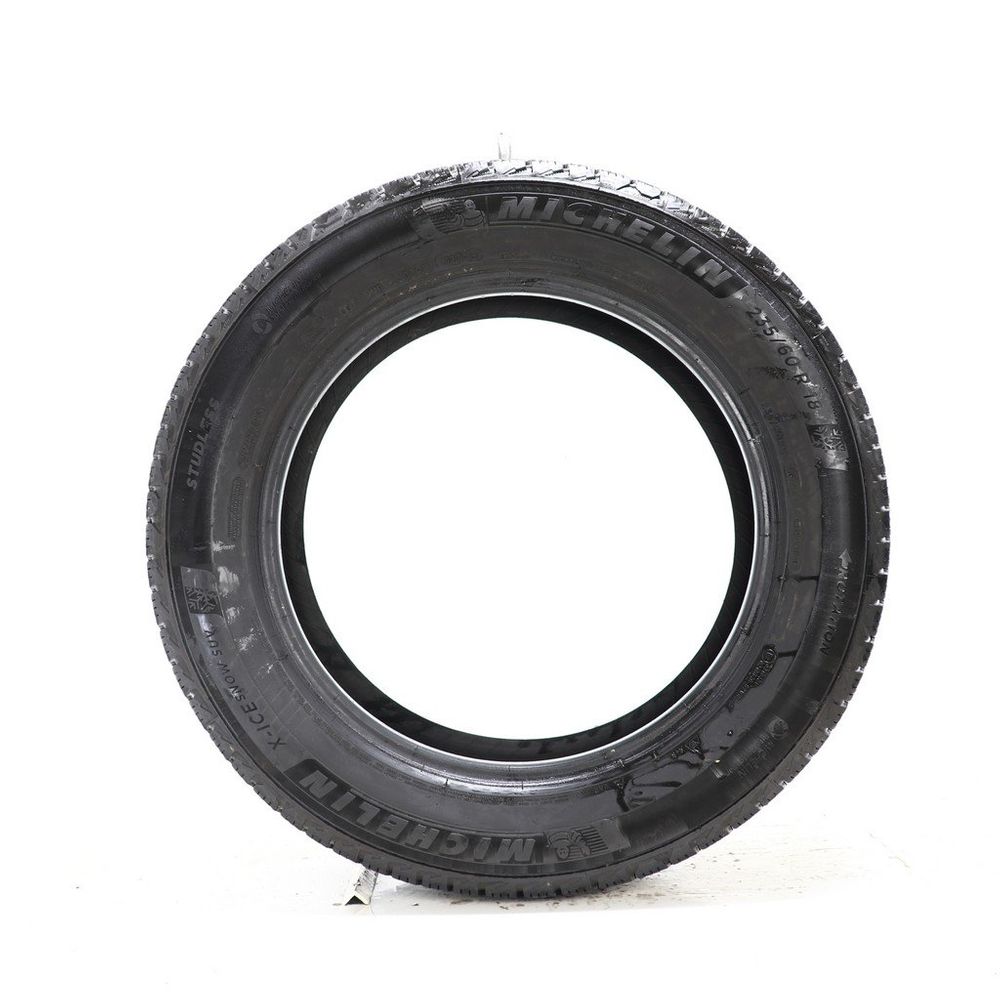 Set of (2) Used 235/60R18 Michelin X-Ice Snow SUV 107T - 8-9/32 - Image 3