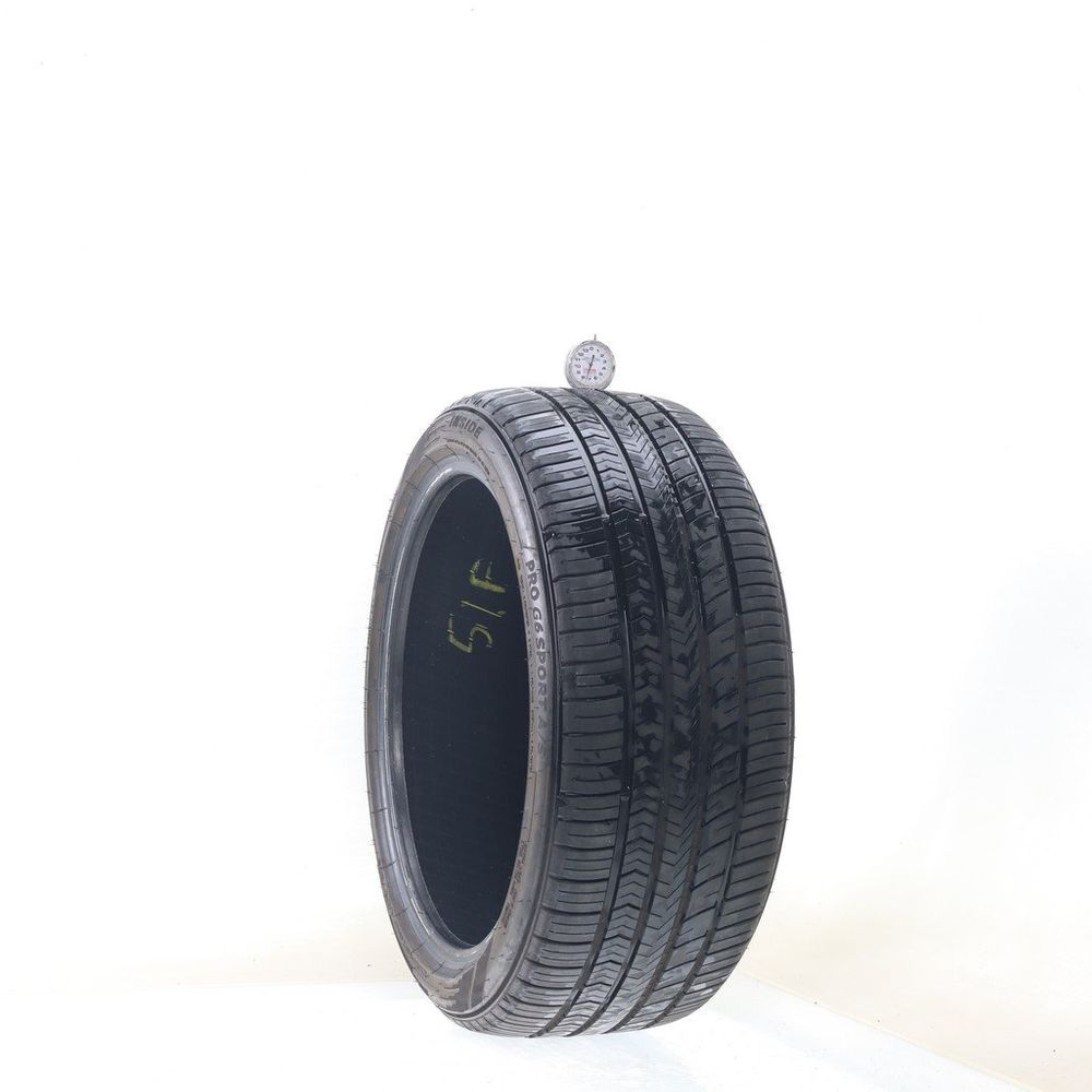 Set of (2) Used 235/40ZR18 Falken Pro G6 Sport A/S 95Y - 7.5-8.5/32 - Image 1