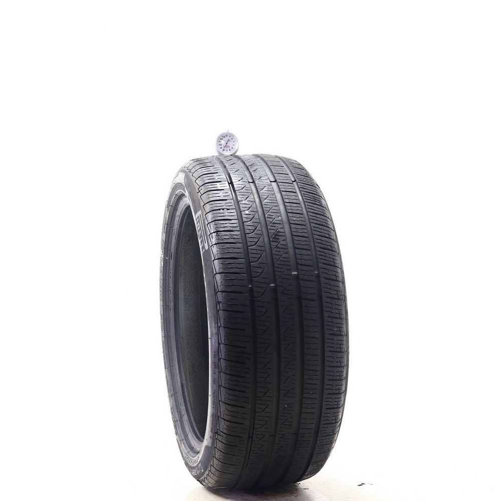 Set of (2) Used 255/40R19 Pirelli Cinturato P7 AO 100H - 8-9.5/32 - Image 1