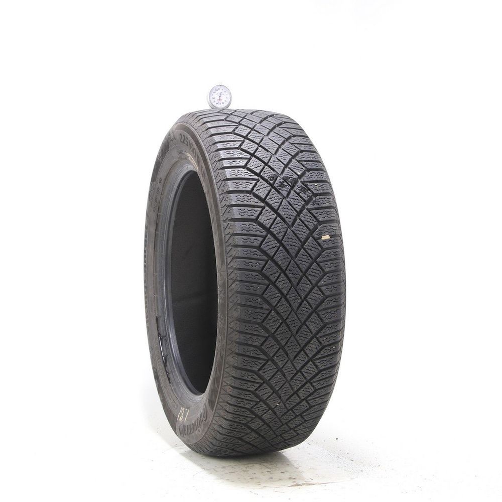 Set of (2) Used 225/60R18 Continental VikingContact 7 104T - 7.5/32 - Image 1