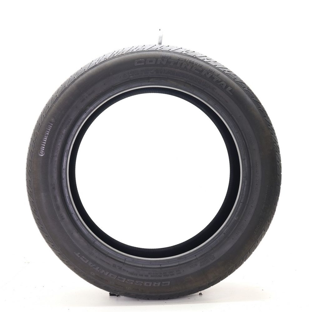 Set of (2) Used 235/55R19 Continental CrossContact LX Sport AR 101V - 6.5-8/32 - Image 3