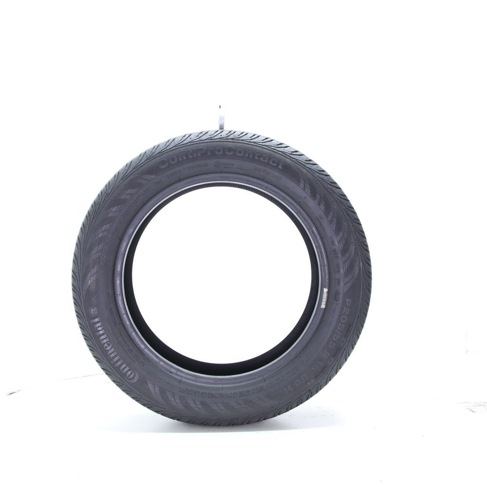 Set of (2) Used 205/55R16 Continental ContiProContact 89H - 5-5.5/32 - Image 3