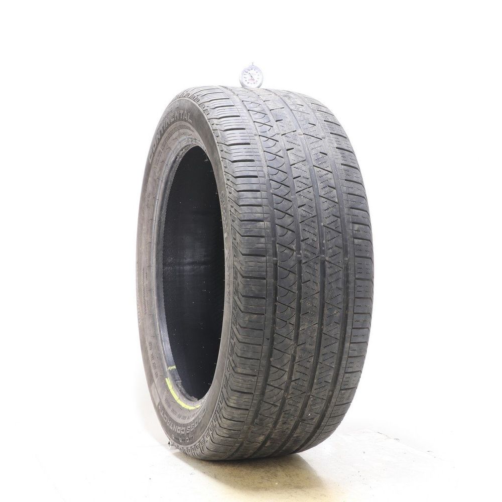Set of (2) Used 285/45R21 Continental CrossContact LX Sport 113H - 5.5-7/32 - Image 1