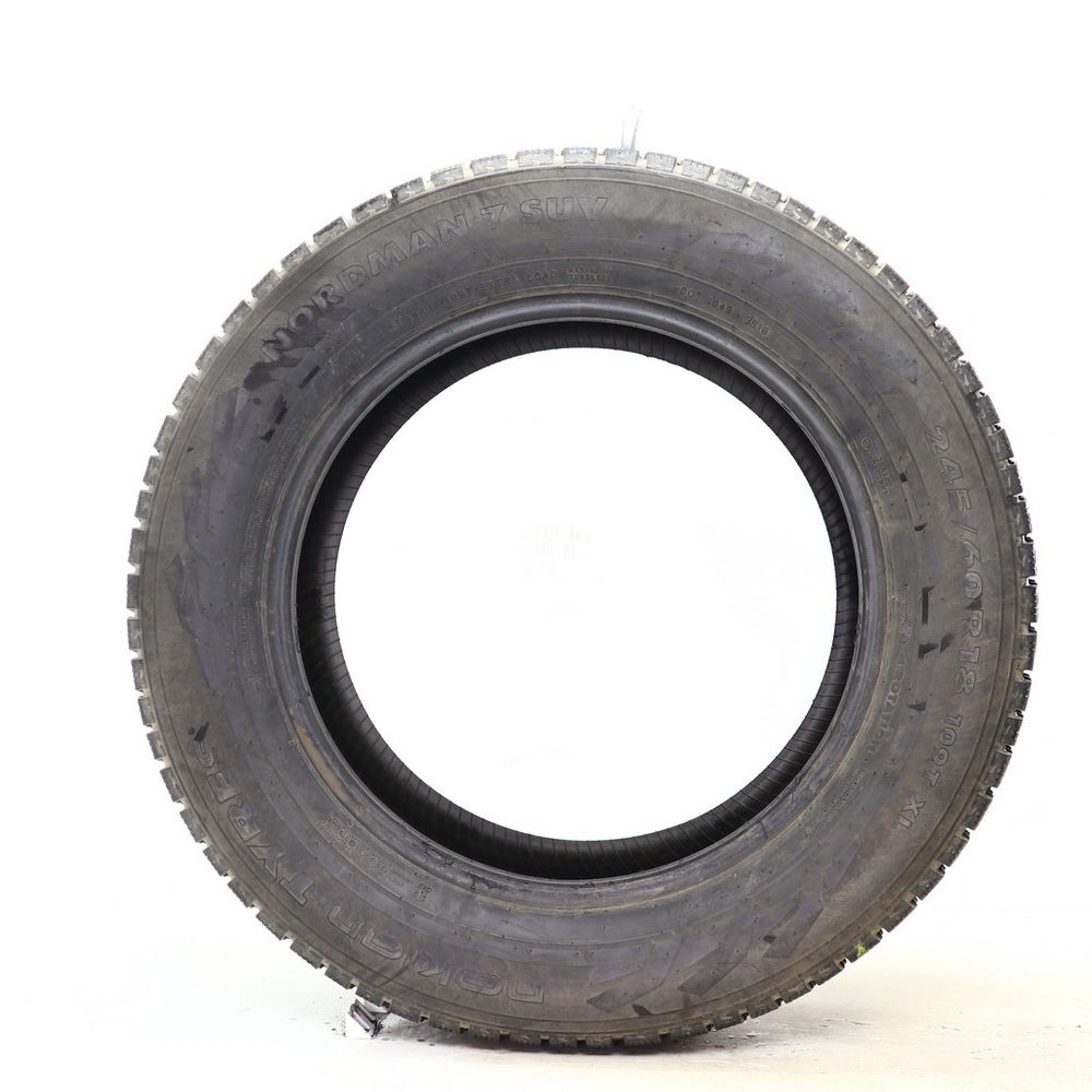 Used 245/60R18 Nokian Nordman 7 SUV Studded 109T - 9.5/32 - Image 3