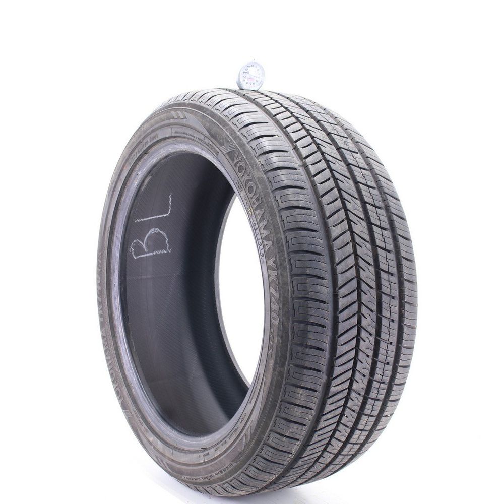 Set of (2) Used 255/45R19 Yokohama YK740 GTX 100V - 9.5-11/32 - Image 4